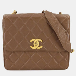 Chanel: Коричневая сумка 