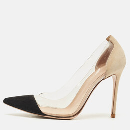 Gianvito Rossi: Чёрные туфли  Plexi
