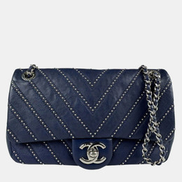 Chanel: Синяя сумка 
