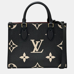 Louis Vuitton: Двухцветная сумка-шоппер 