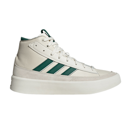 Adidas: Белые кроссовки 
