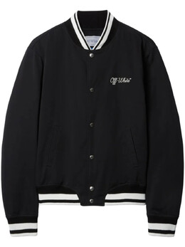 Off-White: Чёрная куртка 