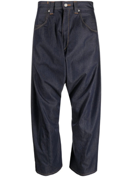 Junya Watanabe Man: Короткие джинсы 