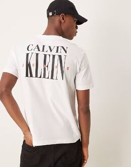 Calvin Klein Jeans: Футболка с принтом 