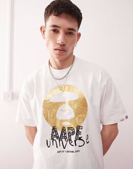 Aape By A Bathing Ape: Футболка 