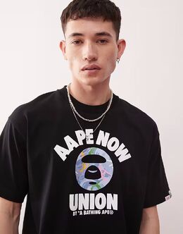 Aape By A Bathing Ape: Футболка 