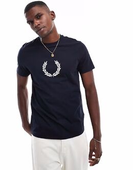 Fred Perry: Футболка с принтом 