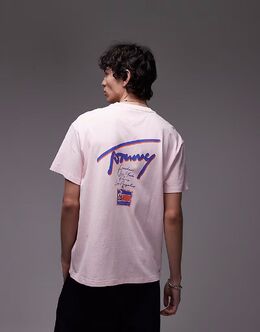 Tommy Jeans: Футболка с принтом 