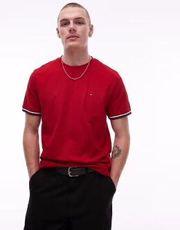 Tommy Hilfiger: Футболка с манжетами 