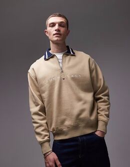 Tommy Jeans: Толстовка на молнии 