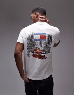 Tommy Jeans: Футболка с принтом 