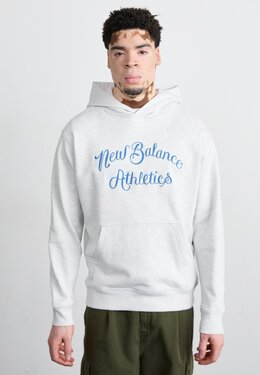 New Balance: Толстовка с капюшоном 