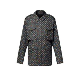 Louis Vuitton: Коричневый пуховик 