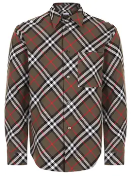 BURBERRY: Хлопковая рубашка 