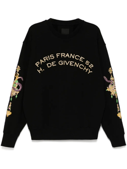 Givenchy: Чёрная толстовка 