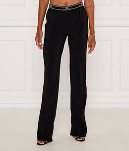 Elisabetta Franchi: Чёрные брюки 