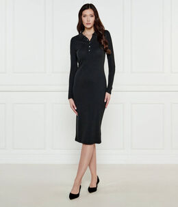 Lauren Ralph Lauren: Платье с длинным рукавом 