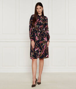 Lauren Ralph Lauren: Платье с поясом 