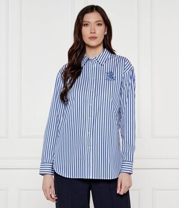 Lauren Ralph Lauren: Синяя рубашка 