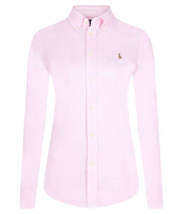 Polo Ralph Lauren: Розовая рубашка 