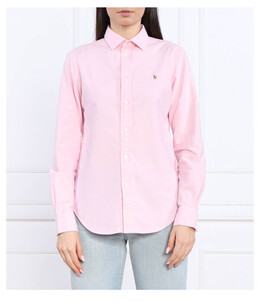 Polo Ralph Lauren: Розовая рубашка 