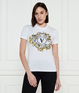 Versace Jeans Couture: Белая футболка 