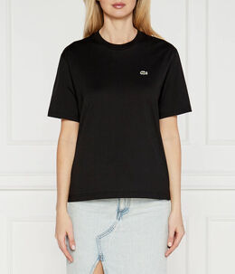 Lacoste: Чёрная футболка 