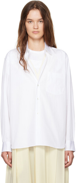 Comme Des Garcons Shirt: Рубашка с карманами 