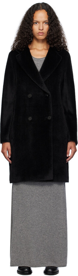 Max Mara: Чёрное пальто 