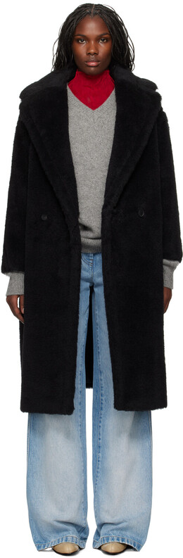 Max Mara: Чёрное пальто 