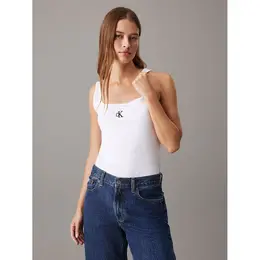 Calvin Klein Jeans: Белая футболка 