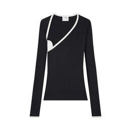 Courreges: Чёрный топ 