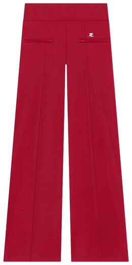 Courreges: Красные брюки 