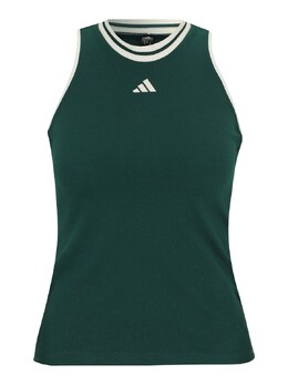 adidas Performance: Зелёный топ 