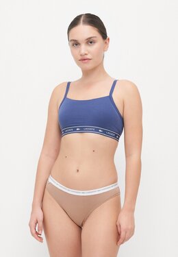 Lacoste: Бежевые трусы 