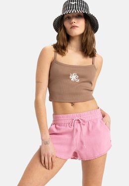 Roxy: Розовые шорты 