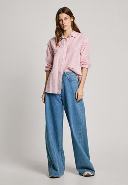 Pepe Jeans: Джинсы свободного кроя 