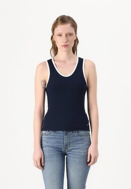 Tommy Hilfiger: Тёмный топ  Soft