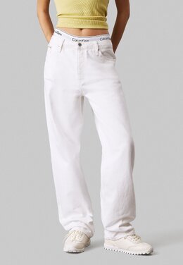 Calvin Klein Jeans: Джинсы свободного кроя 