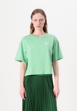 Lacoste: Светлая футболка 