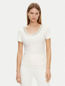 Marciano Guess: Бежевая футболка 