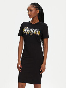 Versace Jeans Couture: Чёрное платье 