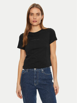 Calvin Klein Jeans: Обтягивающая футболка 