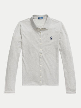 Polo Ralph Lauren: Серая рубашка 