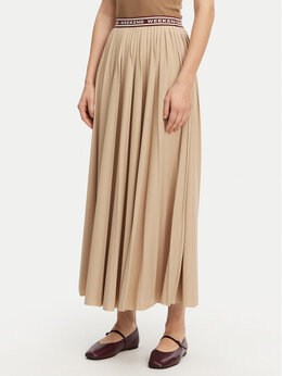 Weekend Max Mara: Бежевая юбка 