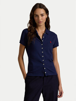 Polo Ralph Lauren: Синяя рубашка 
