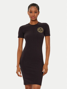 Versace Jeans Couture: Чёрное платье 