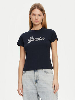 GUESS: Обтягивающая футболка 