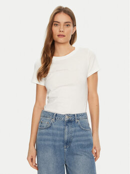 Calvin Klein Jeans: Обтягивающая футболка 
