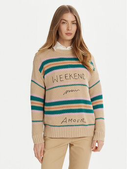 Weekend Max Mara: Бежевый свитер 